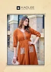 Aleena By Kadlee Viscose Weaving Thread Designer Kurti Collection
